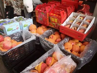中秋前夕,应季果品价格平稳,供销两旺