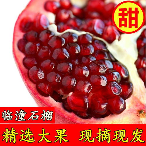 陕西特产临潼石榴年货礼盒红石榴新鲜应季孕妇水果酸甜石榴非软籽