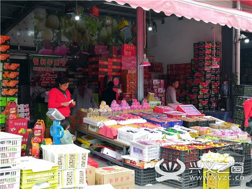 兴义水果市场 年货采购忙碌,礼盒装精品水果受欢迎