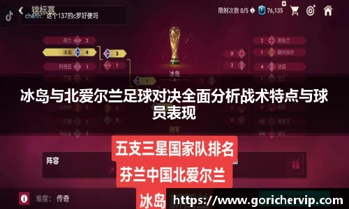 冰岛与北爱尔兰足球对决全面分析战术特点与球员表现
